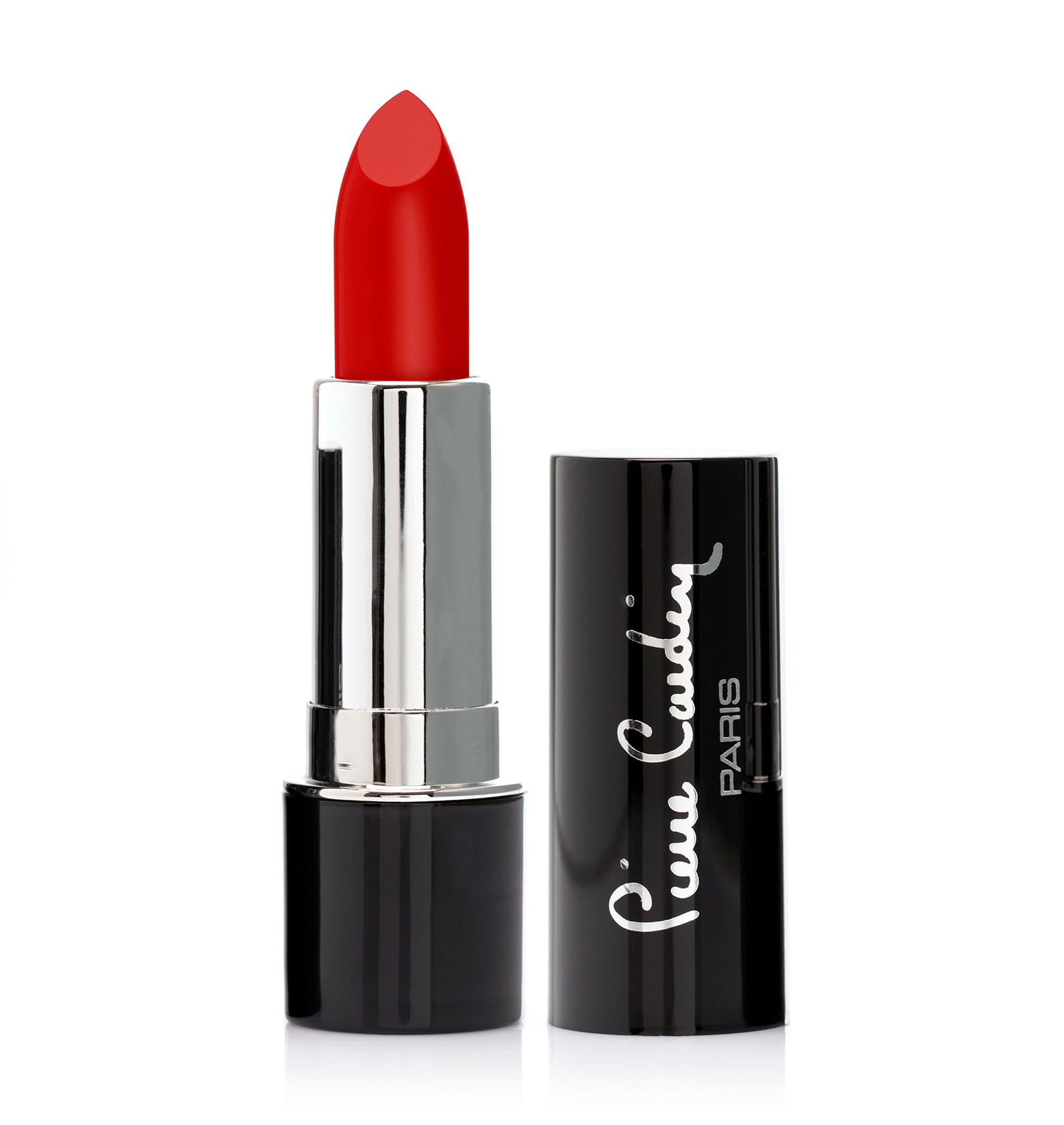 Матова помада для губ Pierre Cardin Porcelain Matte Edition Lipstick, 213 Bright Red, 4 г
